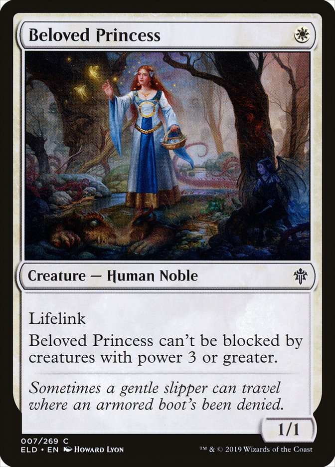 Beloved Princess [Throne of Eldraine] | Card Merchant Takapuna