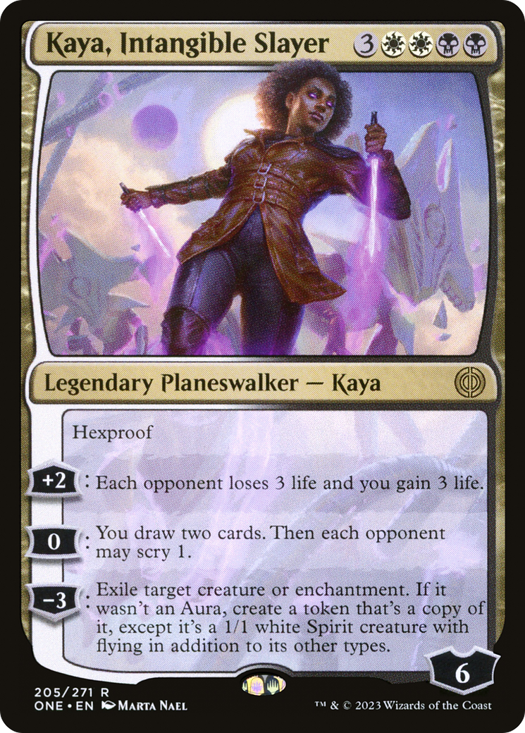 Kaya, Intangible Slayer [Phyrexia: All Will Be One] | Card Merchant Takapuna