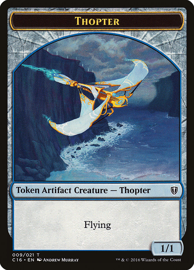 Goat // Thopter Double-Sided Token [Commander 2016 Tokens] | Card Merchant Takapuna