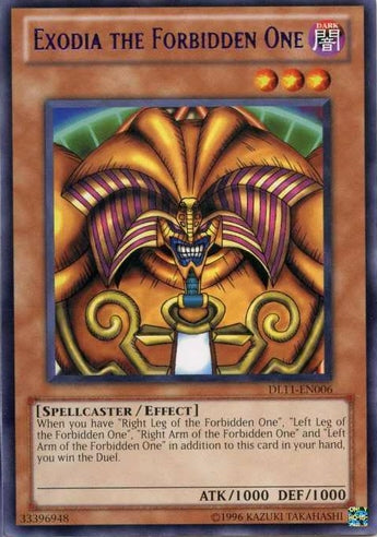 Exodia the Forbidden One (Purple) [DL11-EN006] Rare | Card Merchant Takapuna