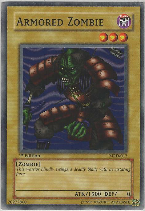 Armored Zombie [MRD-013] Common | Card Merchant Takapuna