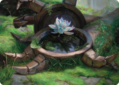 Timeless Lotus Art Card [Dominaria United Art Series] | Card Merchant Takapuna