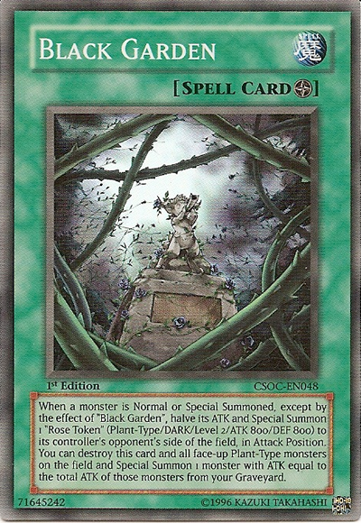 Black Garden [CSOC-EN048] Super Rare | Card Merchant Takapuna