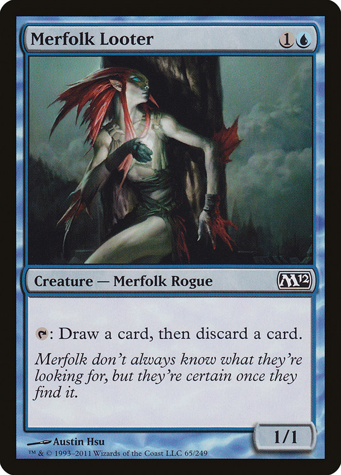 Merfolk Looter [Magic 2012] | Card Merchant Takapuna