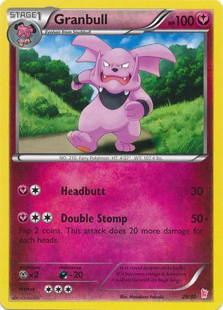 Granbull (29/30) [XY: Trainer Kit - Sylveon] | Card Merchant Takapuna