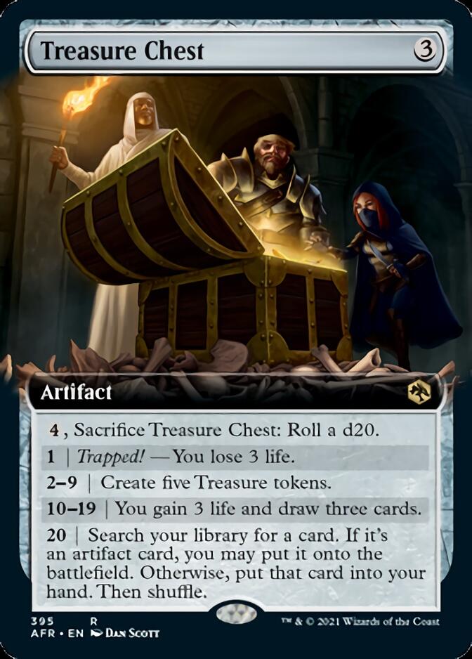 Treasure Chest (Extended Art) [Dungeons & Dragons: Adventures in the Forgotten Realms] | Card Merchant Takapuna