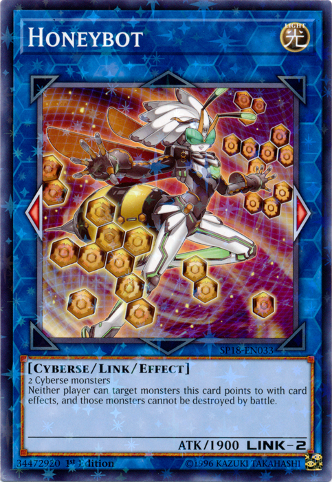 Honeybot [SP18-EN033] Starfoil Rare | Card Merchant Takapuna