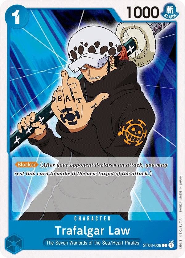 Trafalgar Law [Starter Deck: The Seven Warlords of The Sea] | Card Merchant Takapuna