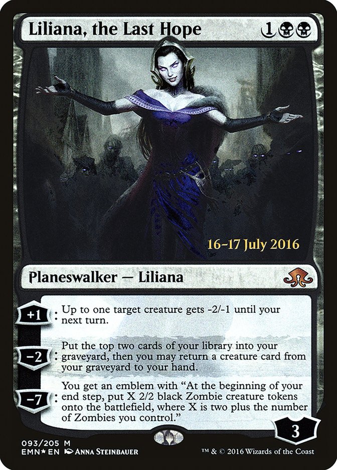 Liliana, the Last Hope [Eldritch Moon Prerelease Promos] | Card Merchant Takapuna