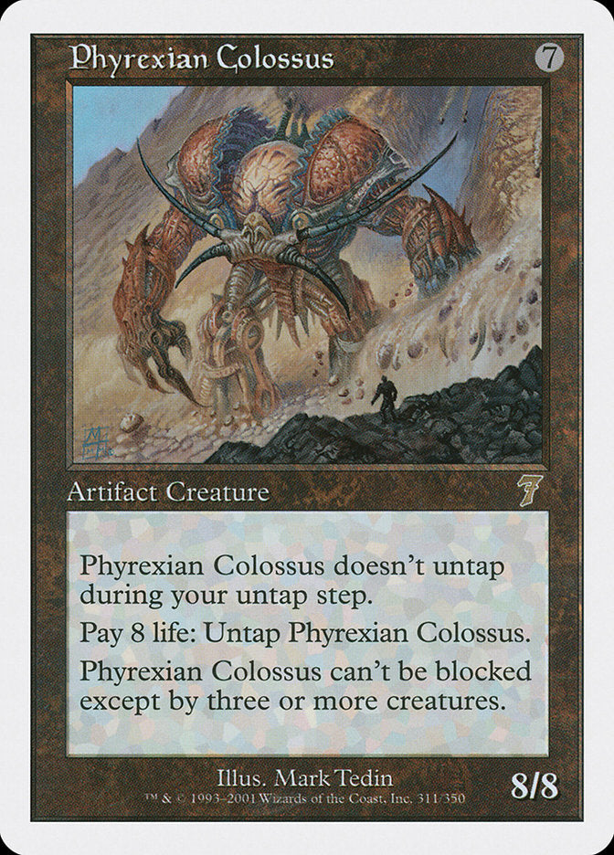 Phyrexian Colossus [Seventh Edition] | Card Merchant Takapuna