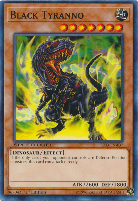 Black Tyranno [SS03-ENA07] Common | Card Merchant Takapuna