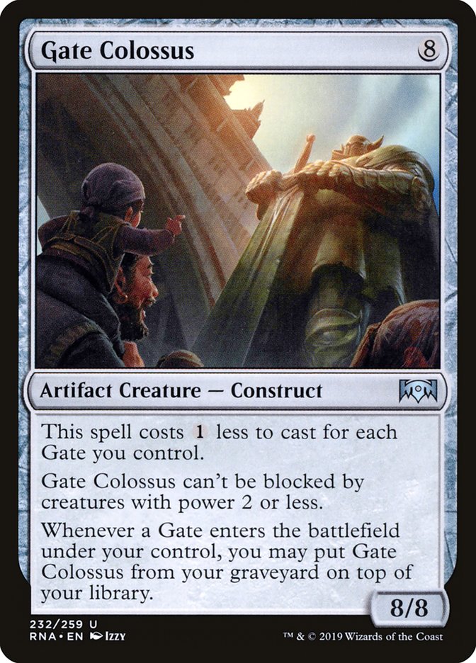 Gate Colossus [Ravnica Allegiance] | Card Merchant Takapuna