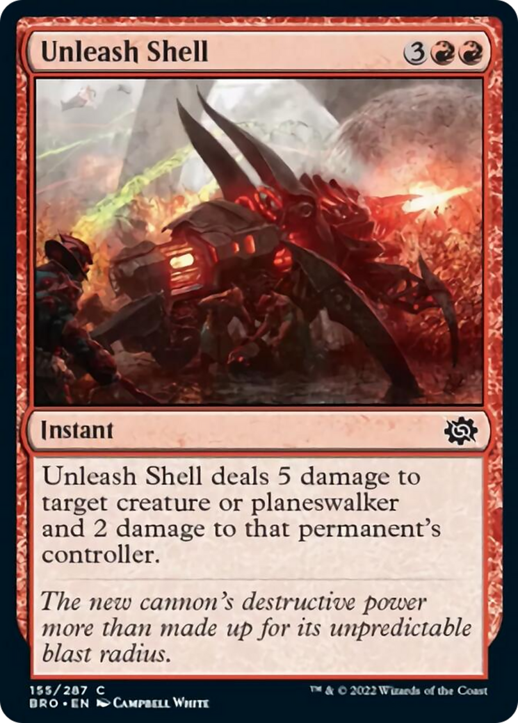 Unleash Shell [The Brothers' War] | Card Merchant Takapuna