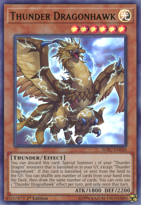 Thunder Dragonhawk [SOFU-EN020] Ultra Rare | Card Merchant Takapuna