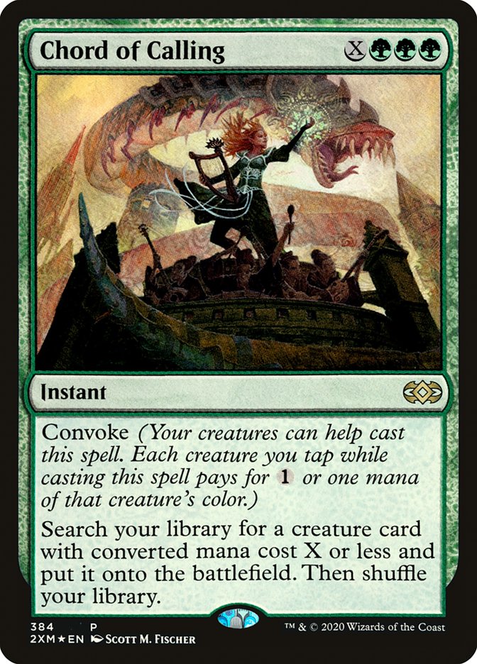 Chord of Calling [Double Masters Promos] | Card Merchant Takapuna