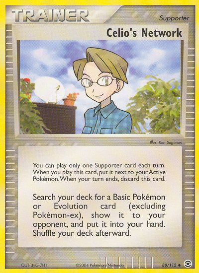 Celio's Network (88/112) [EX: FireRed & LeafGreen] | Card Merchant Takapuna