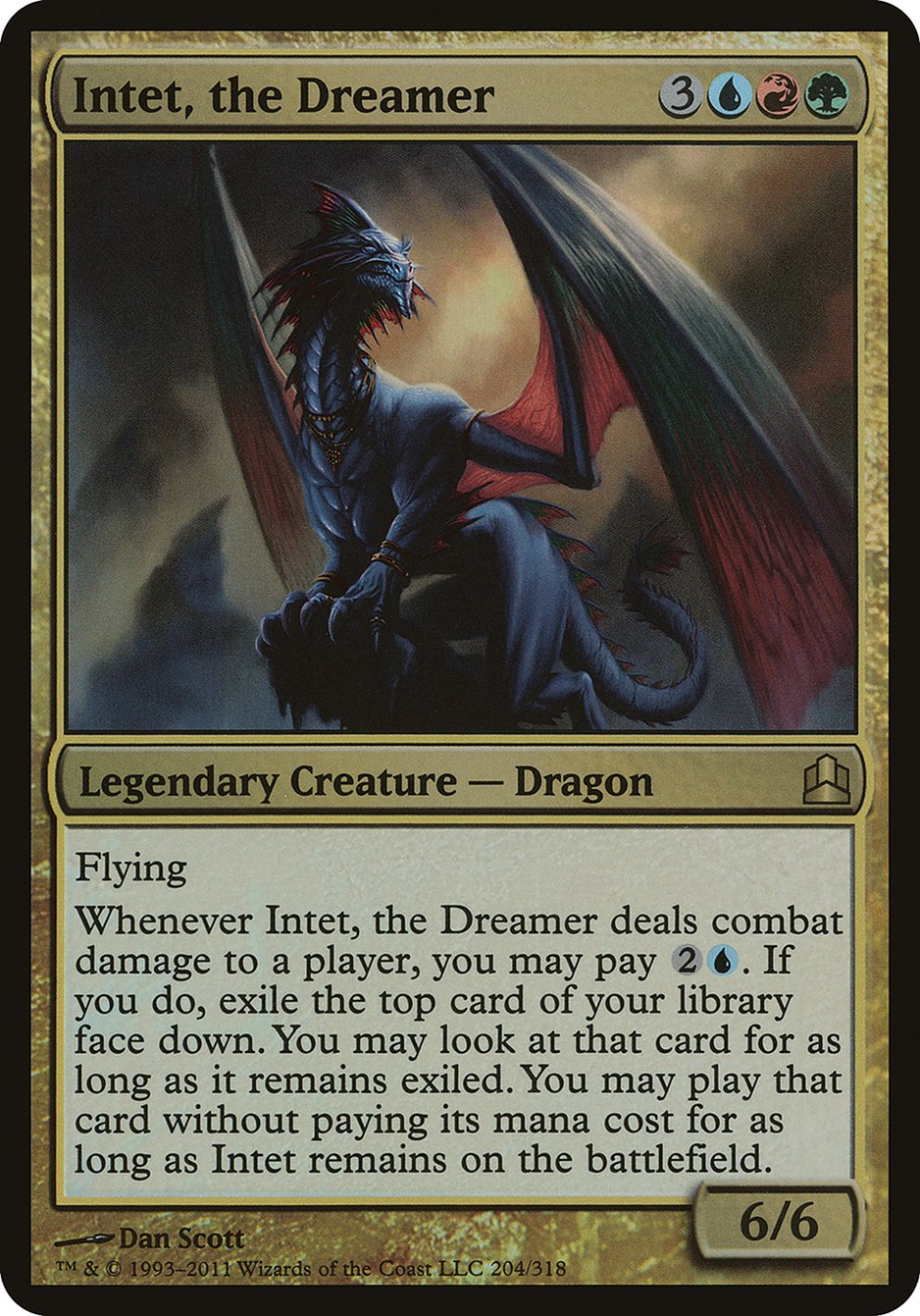 Intet, the Dreamer (Oversized) [Commander 2011 Oversized] | Card Merchant Takapuna