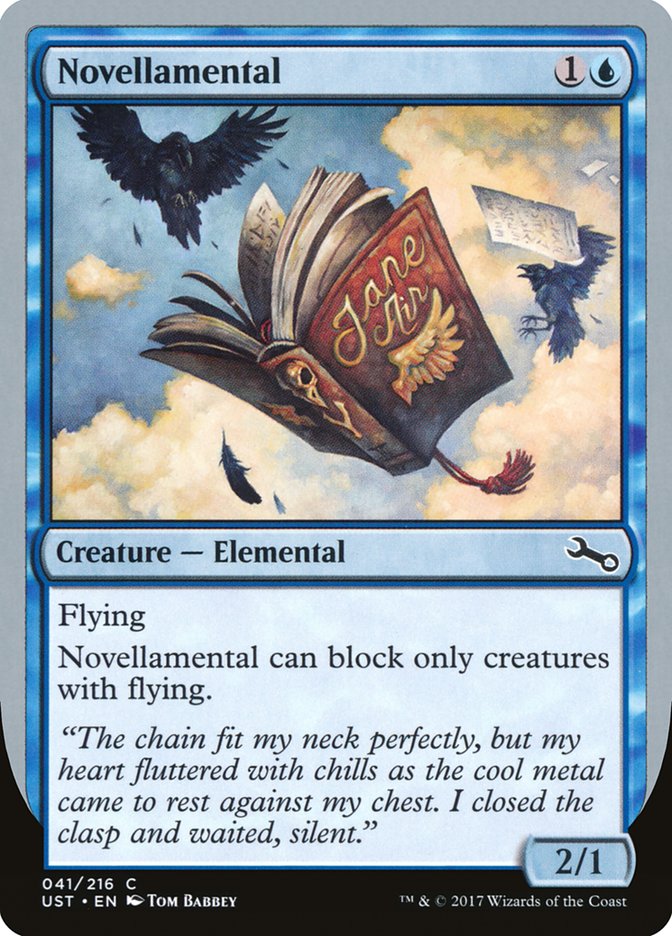 Novellamental ("The chain fit my neck...") [Unstable] | Card Merchant Takapuna