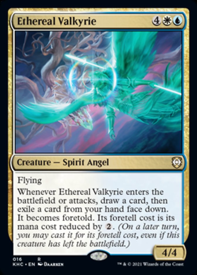 Ethereal Valkyrie [Kaldheim Commander] | Card Merchant Takapuna