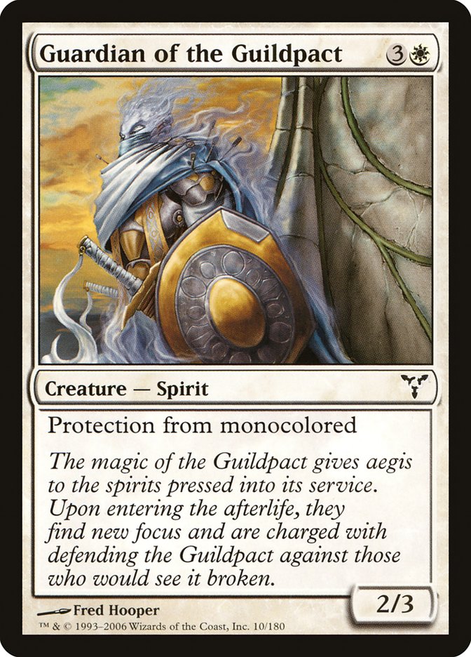 Guardian of the Guildpact [Dissension] | Card Merchant Takapuna