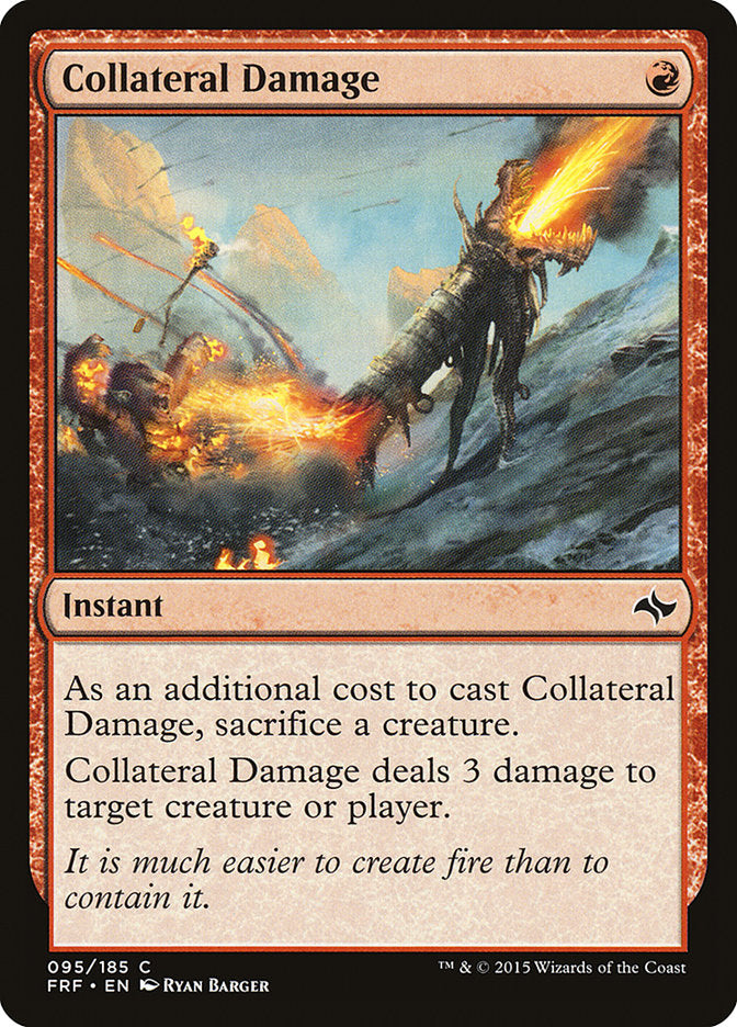 Collateral Damage [Fate Reforged] | Card Merchant Takapuna