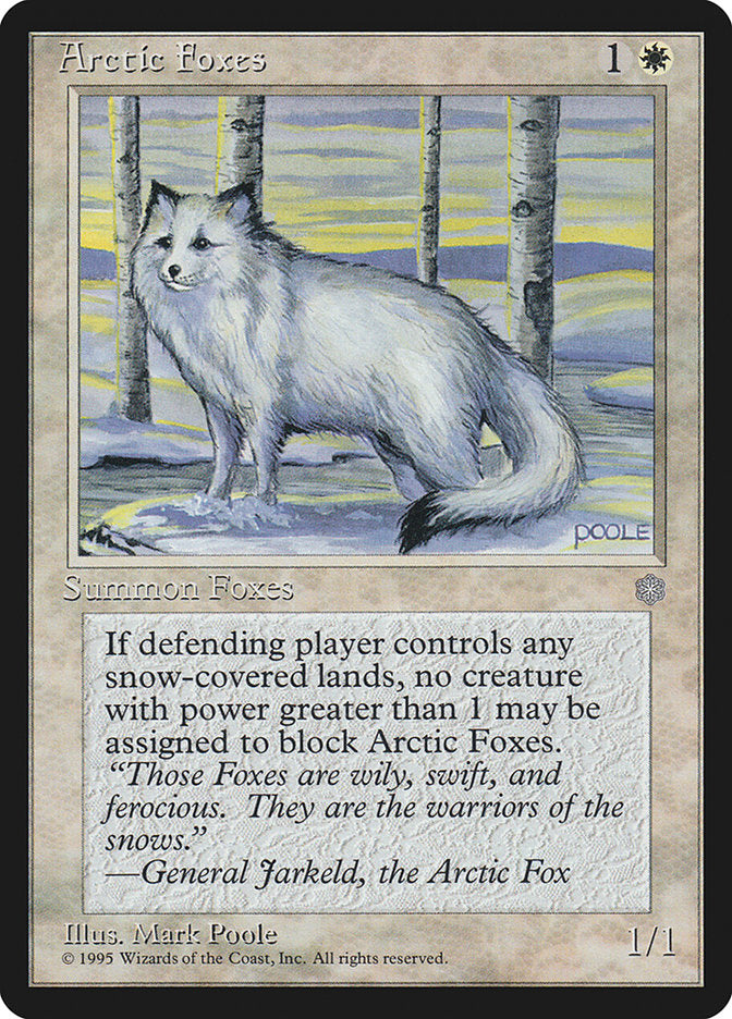 Arctic Foxes [Ice Age] | Card Merchant Takapuna