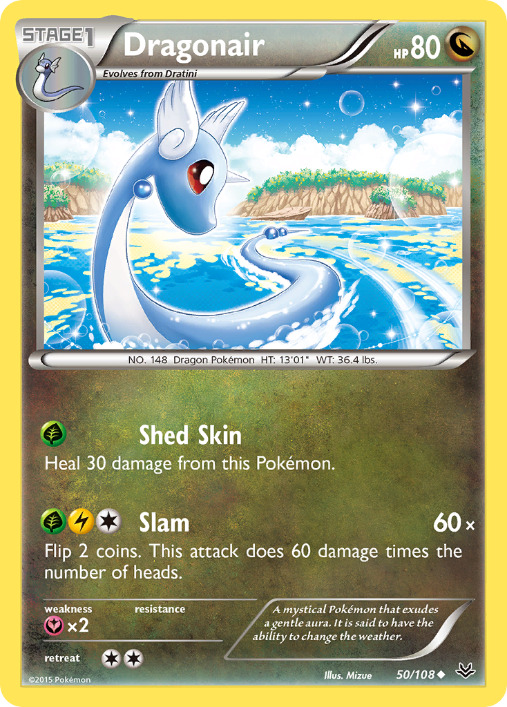 Dragonair (50/108) [XY: Roaring Skies] | Card Merchant Takapuna