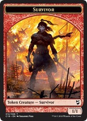 Survivor // Myr (023) Double-Sided Token [Commander 2018 Tokens] | Card Merchant Takapuna