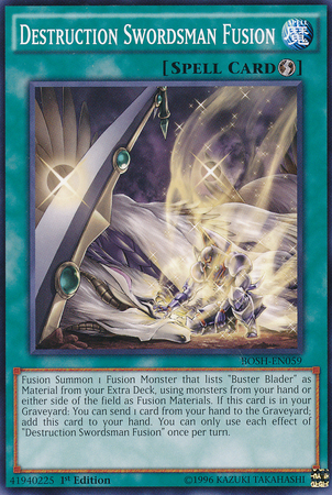 Destruction Swordsman Fusion [BOSH-EN059] Common | Card Merchant Takapuna