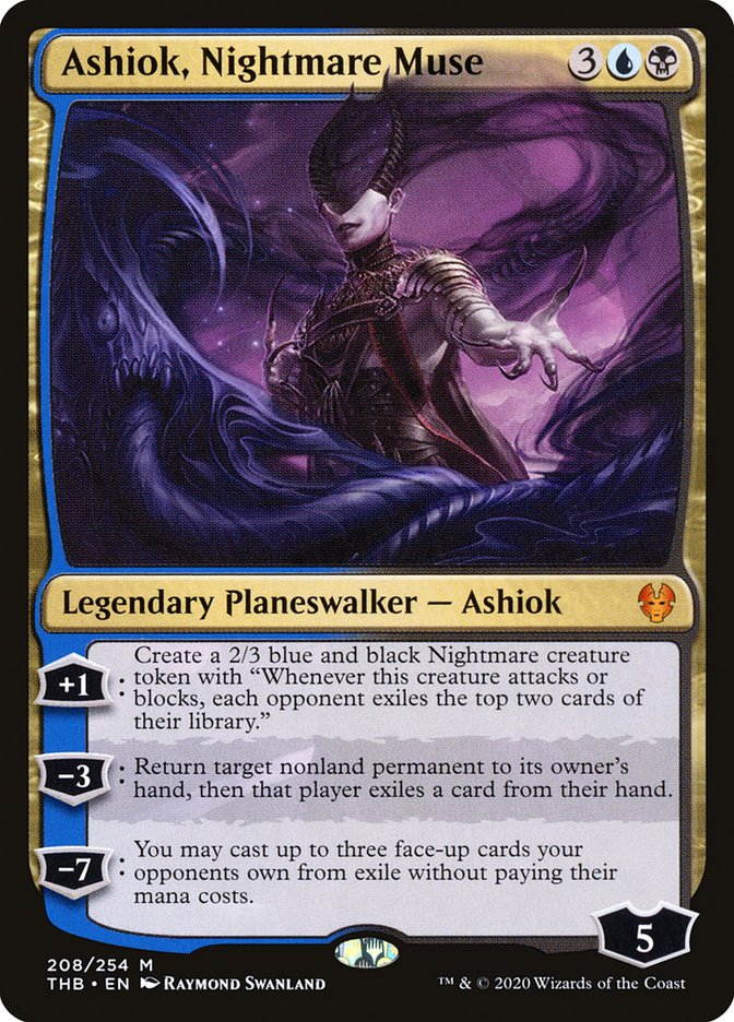 Ashiok, Nightmare Muse [Theros Beyond Death] | Card Merchant Takapuna