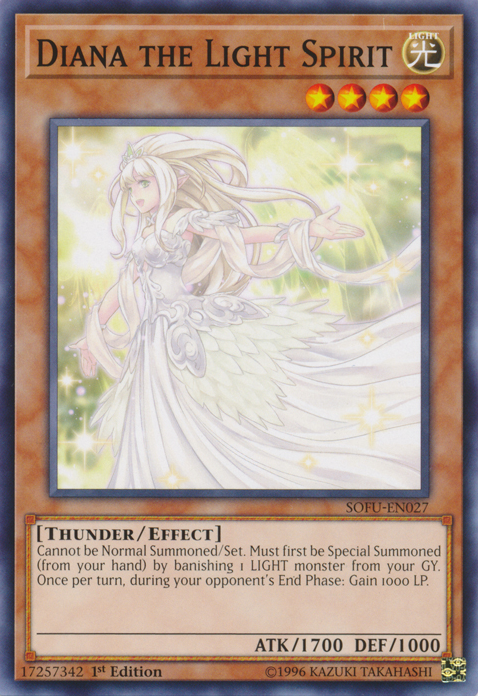 Diana the Light Spirit [SOFU-EN027] Common | Card Merchant Takapuna