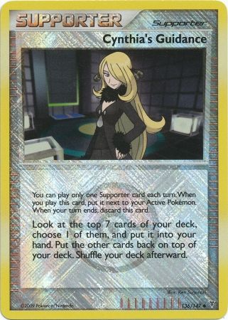 Cynthia's Guidance (136/147) (League Promo) [Platinum: Supreme Victors] | Card Merchant Takapuna