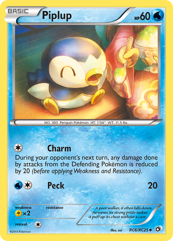 Piplup (RC6/RC25) [Black & White: Legendary Treasures] | Card Merchant Takapuna