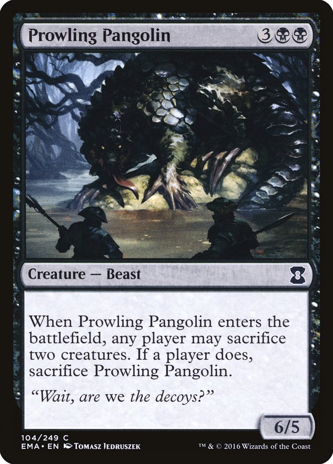 Prowling Pangolin [Eternal Masters] | Card Merchant Takapuna