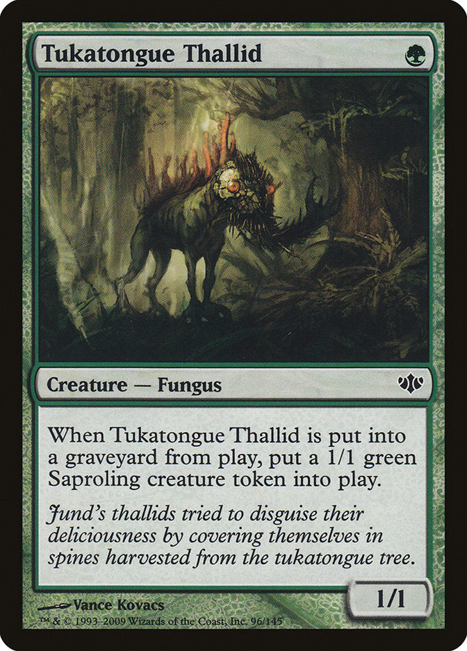 Tukatongue Thallid [Conflux] | Card Merchant Takapuna