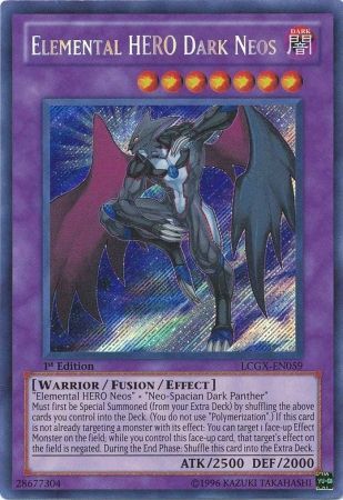 Elemental HERO Dark Neos [LCGX-EN059] Secret Rare | Card Merchant Takapuna