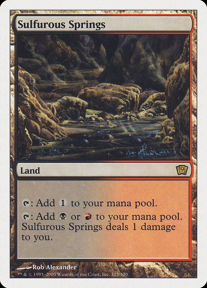 Sulfurous Springs [Ninth Edition] | Card Merchant Takapuna