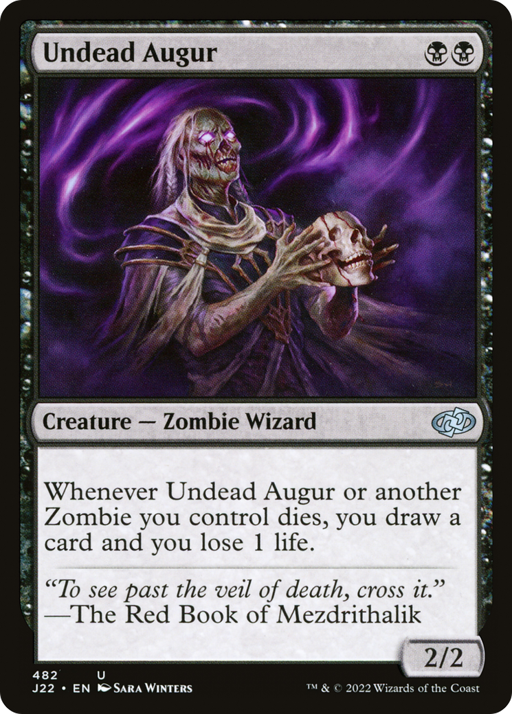 Undead Augur [Jumpstart 2022] | Card Merchant Takapuna