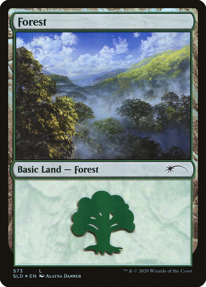 Forest (Lands) (573) [Secret Lair Drop Promos] | Card Merchant Takapuna