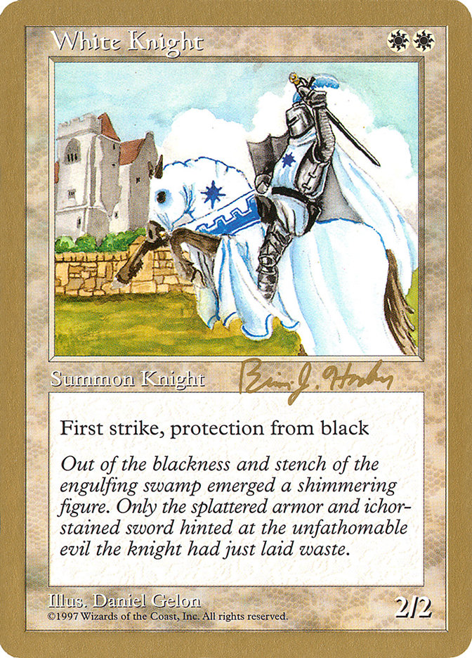 White Knight (Brian Hacker) [World Championship Decks 1998] | Card Merchant Takapuna