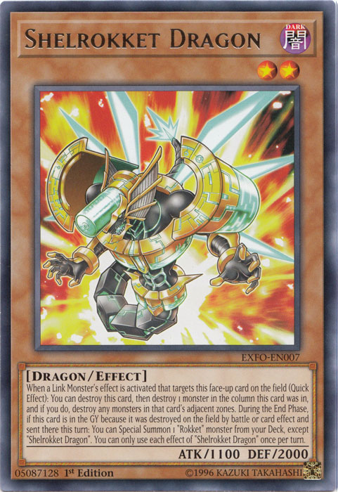 Shelrokket Dragon [EXFO-EN007] Rare | Card Merchant Takapuna