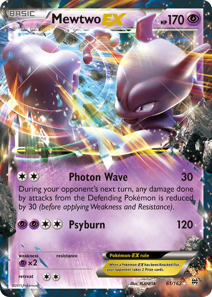 Mewtwo EX (61/162) [XY: BREAKthrough] | Card Merchant Takapuna