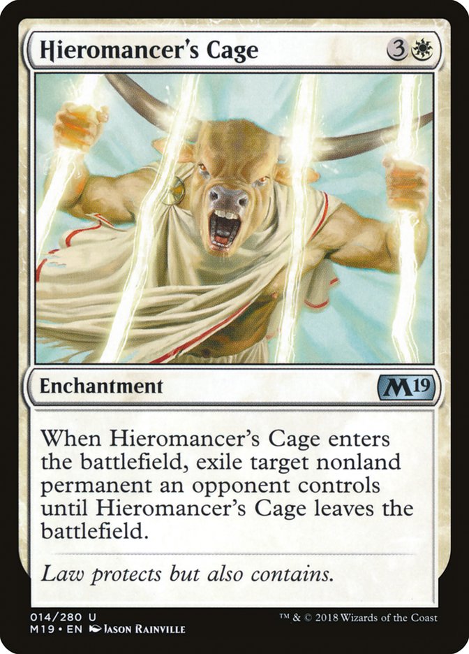 Hieromancer's Cage [Core Set 2019] | Card Merchant Takapuna