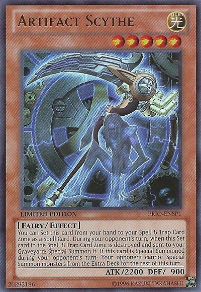 Artifact Scythe [PRIO-ENSP1] Ultra Rare | Card Merchant Takapuna