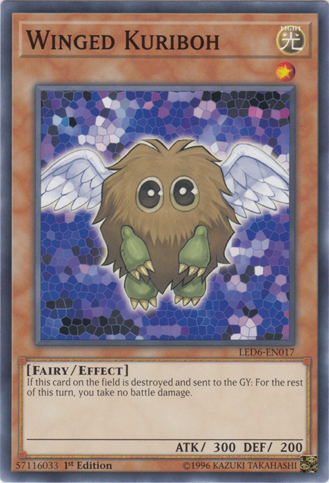 Winged Kuriboh [LED6-EN017] Common | Card Merchant Takapuna