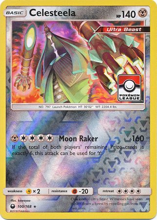 Celesteela (100/168) (League Promo) [Sun & Moon: Celestial Storm] | Card Merchant Takapuna