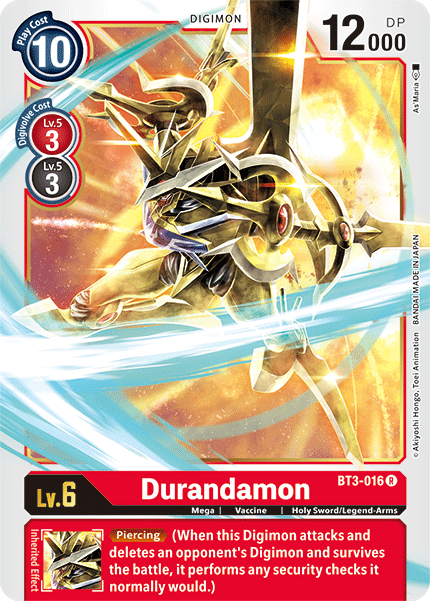 Durandamon [BT3-016] [Release Special Booster Ver.1.5] | Card Merchant Takapuna