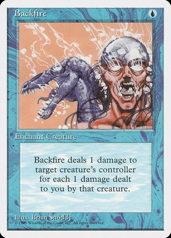 Backfire [Fourth Edition] | Card Merchant Takapuna