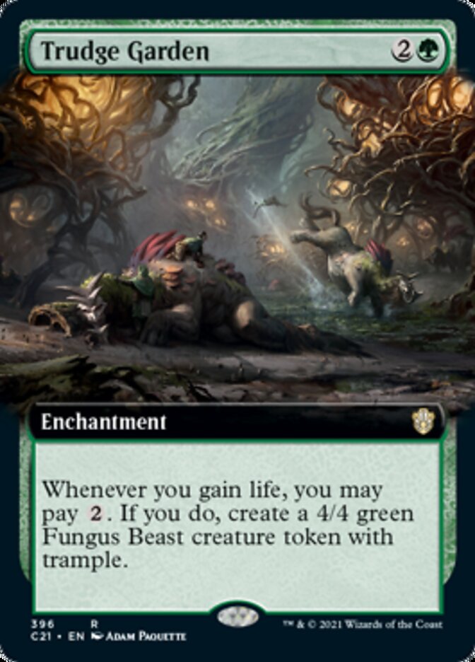 Trudge Garden (Extended Art) [Commander 2021] | Card Merchant Takapuna