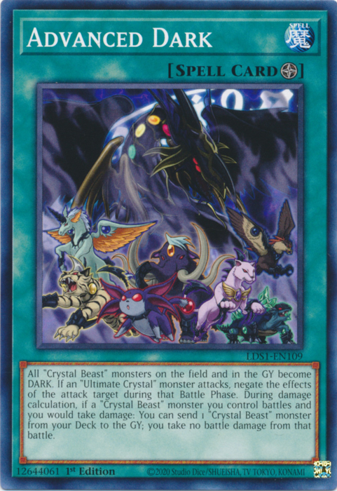 Advanced Dark [LDS1-EN109] Common | Card Merchant Takapuna